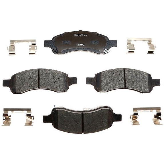 Front Brake Pad Set - Compatible with 2009 - 2012 Chevy Colorado 2010 2011