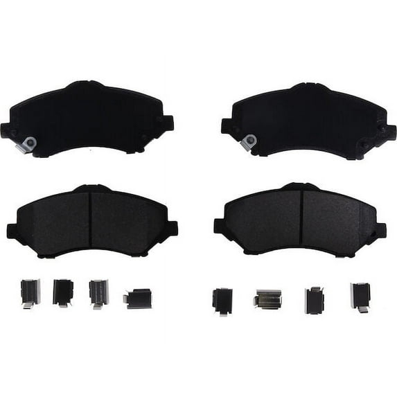Front Brake Pad Set - Compatible with 2009 - 2013 Dodge Journey 2010 2011 2012