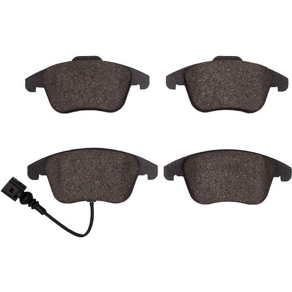Front Brake Pad Set - Compatible with 2009 - 2013 Volkswagen Tiguan 2010 2011 2012