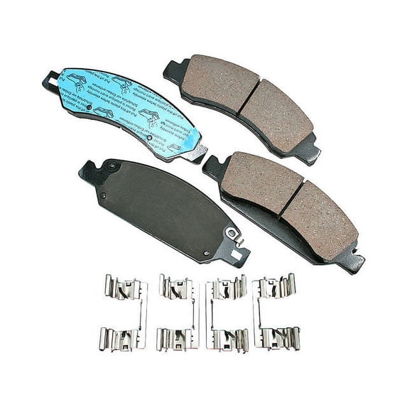 Front Brake Pad Set - Compatible with 2009 - 2014 Chevy Express 1500 2010 2011 2012 2013