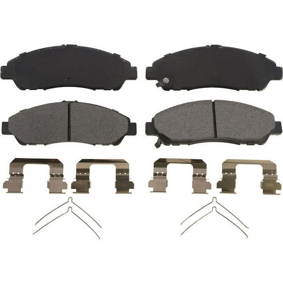 Front Brake Pad Set - Compatible with 2009 - 2015 Honda Pilot 2010 2011 2012 2013 2014