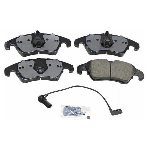 Front Brake Pad Set - Compatible with 2009 - 2016 Audi A4 Base 2010 2011 2012 2013 2014 2015