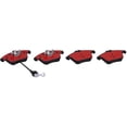 thumbnail image 1 of Front Brake Pad Set - Compatible with 2009 - 2017 Volkswagen Tiguan 2010 2011 2012 2013 2014 2015 2016, 1 of 2