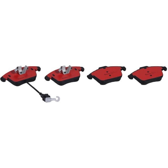 Front Brake Pad Set - Compatible with 2009 - 2017 Volkswagen Tiguan 2010 2011 2012 2013 2014 2015 2016