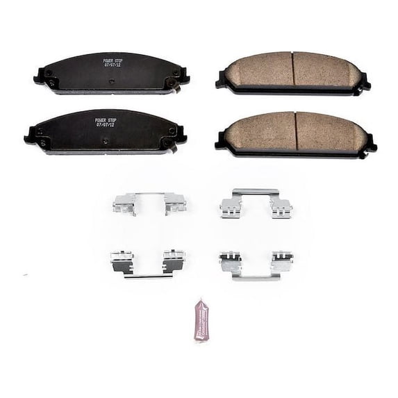 Front Brake Pad Set - Compatible with 2009 - 2022 Dodge Challenger 2010 2011 2012 2013 2014 2015 2016 2017 2018 2019 2020 2021
