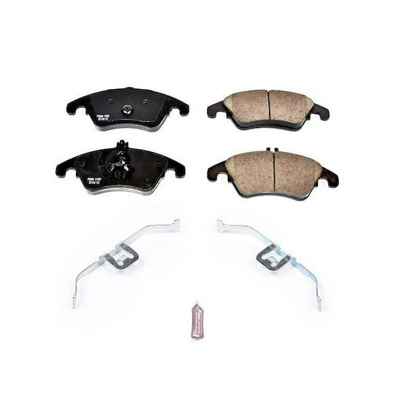 Front Brake Pad Set - Compatible with 2010 - 2011, 2015 - 2017 Mercedes-Benz E550 2016