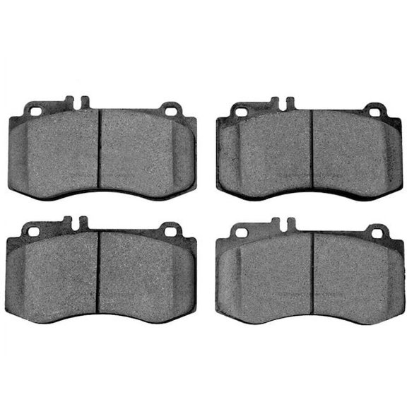 Front Brake Pad Set - Compatible with 2010 - 2011 Mercedes-Benz E550 Sedan