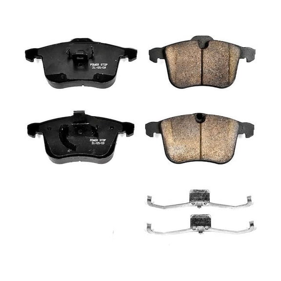 Front Brake Pad Set - Compatible with 2010 - 2011 Saab 9-3X