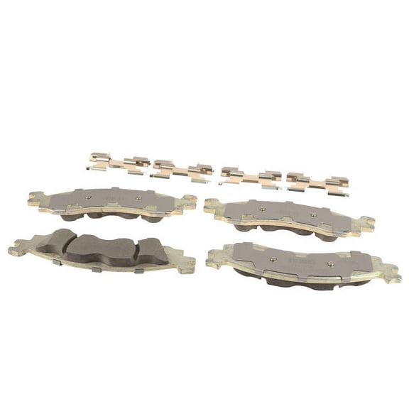 Front Brake Pad Set - Compatible with 2010 - 2012 Ford Taurus SHO - Wagner Brake