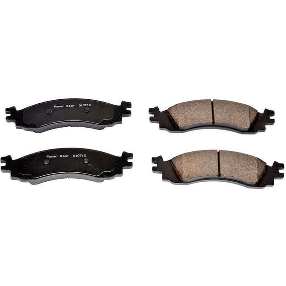 Front Brake Pad Set - Compatible with 2010 - 2012 Ford Taurus SHO 2011