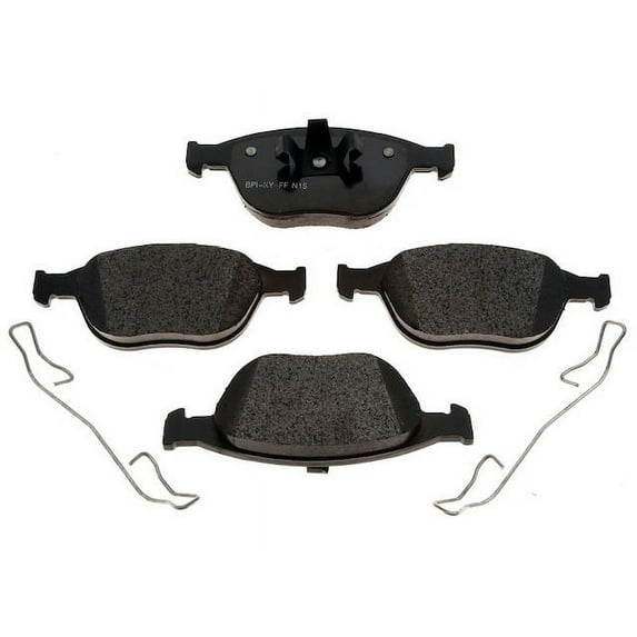 Front Brake Pad Set - Compatible with 2010 - 2013 Ford Transit Connect 2011 2012
