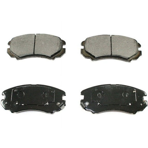 Front Brake Pad Set - Compatible with 2010 - 2013 Kia Soul 2011 2012