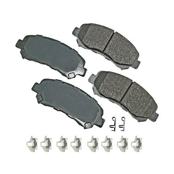 Front Brake Pad Set - Compatible with 2010 - 2013 Suzuki Kizashi 2.4L 4-Cylinder 2011 2012