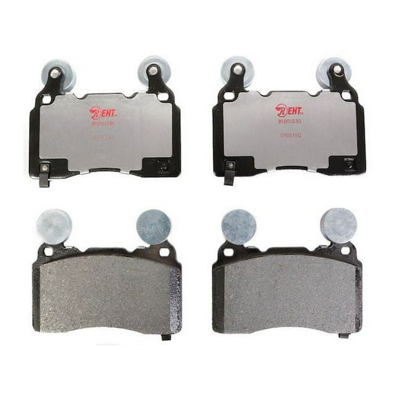 Front Brake Pad Set - Compatible with 2010 - 2015, 2022 Chevy Camaro 6.2L V8 2011 2012 2013 2014