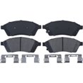 thumbnail image 1 of Front Brake Pad Set - Compatible with 2010 - 2016 Cadillac SRX 2011 2012 2013 2014 2015, 1 of 2