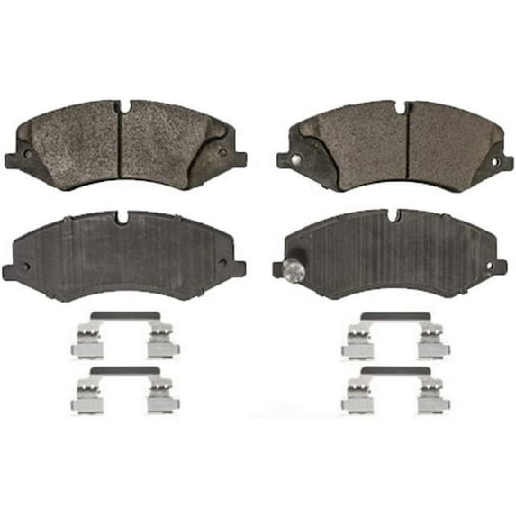 Front Brake Pad Set - Compatible with 2010 - 2016 Land Rover LR4 2011 2012 2013 2014 2015