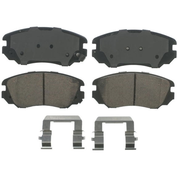 Front Brake Pad Set - Compatible with 2010 - 2017 GMC Terrain 2011 2012 2013 2014 2015 2016