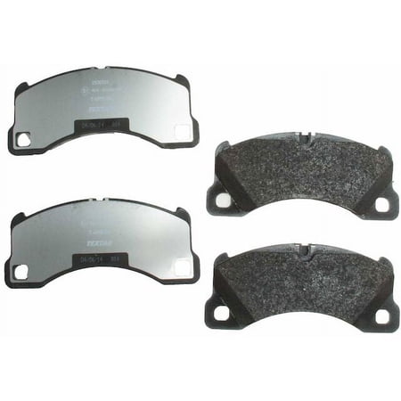 Front Brake Pad Set - Compatible with 2010 - 2017 Porsche Panamera 2011 2012 2013 2014 2015 2016