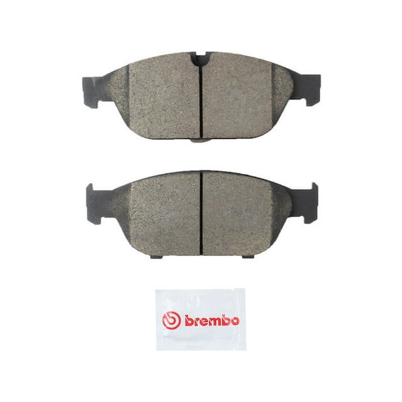Front Brake Pad Set - Compatible with 2010 - 2018 Audi A8 Quattro 2011 2012 2013 2014 2015 2016 2017
