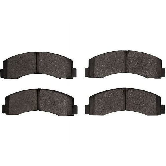 Front Brake Pad Set - Compatible with 2010 - 2020 Ford F-150 2011 2012 2013 2014 2015 2016 2017 2018 2019