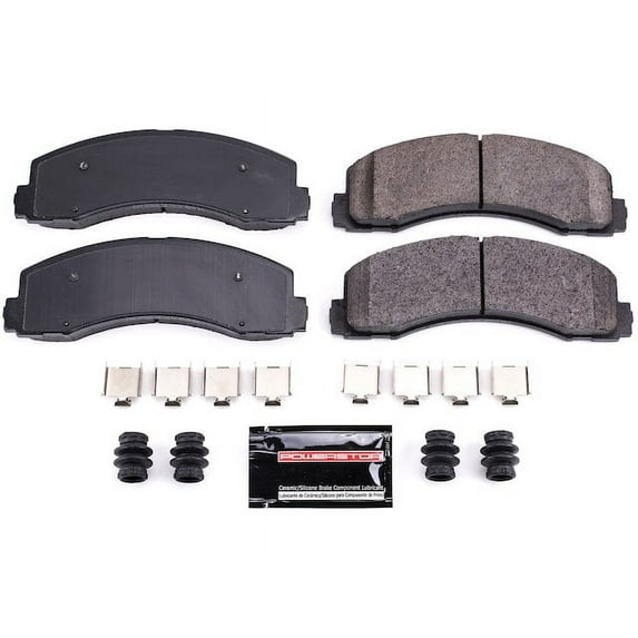 Front Brake Pad Set - Compatible with 2010 - 2020 Ford F-150 2011 2012 2013 2014 2015 2016 2017 2018 2019