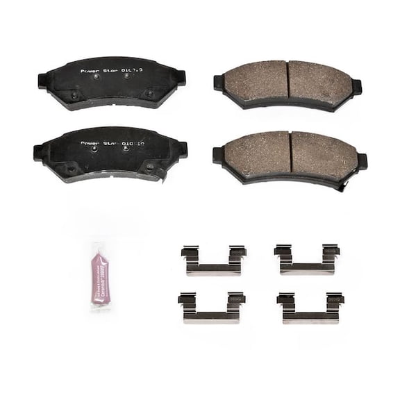 Front Brake Pad Set - Compatible with 2011 - 2012 VPG MV-1 - Power Stop