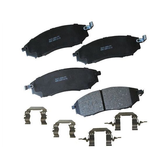 Front Brake Pad Set - Compatible with 2011 - 2014 Nissan Murano 2012 2013