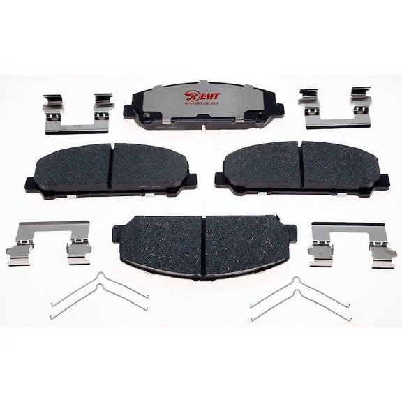 Front Brake Pad Set - Compatible with 2011 - 2015, 2017 - 2023 Nissan TITAN 2012 2013 2014 2018 2019 2020 2021 2022
