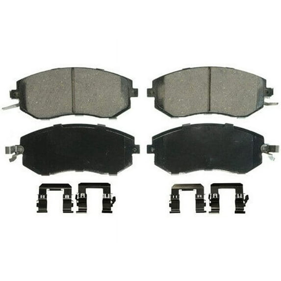 Front Brake Pad Set - Compatible with 2011 - 2016 Subaru Impreza 2012 2013 2014 2015