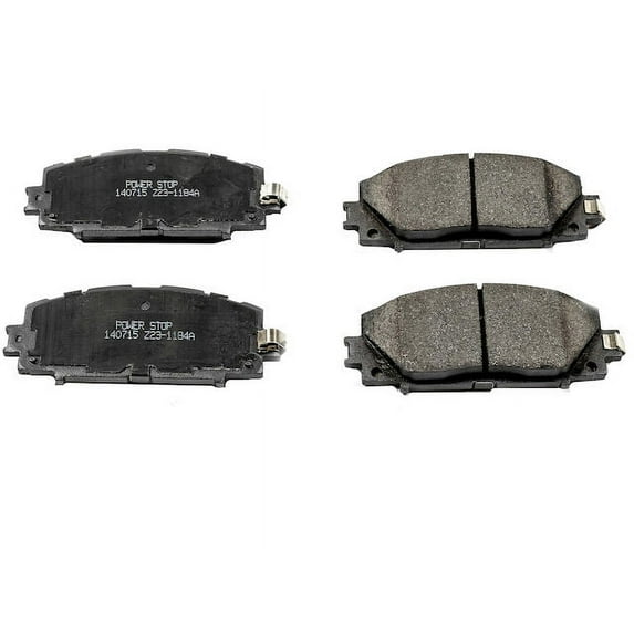 Front Brake Pad Set - Compatible with 2011 - 2017 CT200h 2012 2013 2014 2015 2016