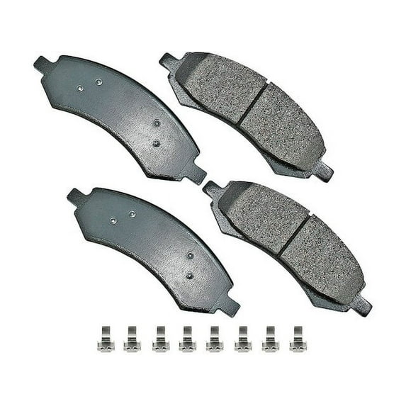 Front Brake Pad Set - Compatible with 2011 - 2018 Ram 1500 2012 2013 2014 2015 2016 2017