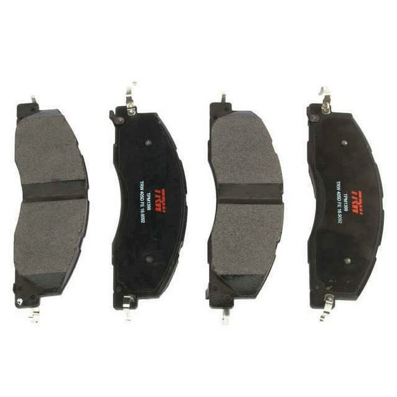 Front Brake Pad Set - Compatible with 2011 - 2018 Ram 2500 2012 2013 2014 2015 2016 2017