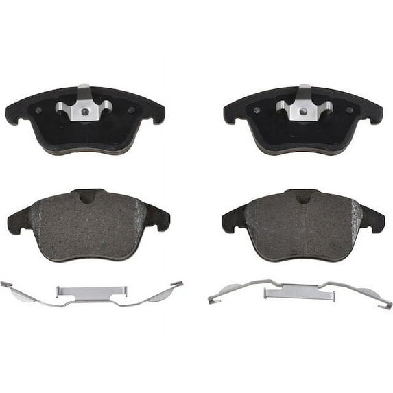 Front Brake Pad Set - Compatible with 2011 - 2018 Volvo S60 2012 2013 2014 2015 2016 2017