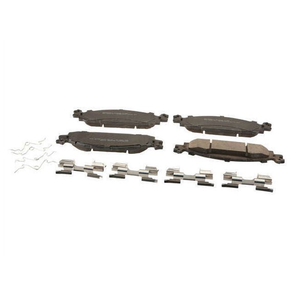 Front Brake Pad Set - Compatible with 2011 - 2019 Ford Explorer Base 2012 2013 2014 2015 2016 2017 2018