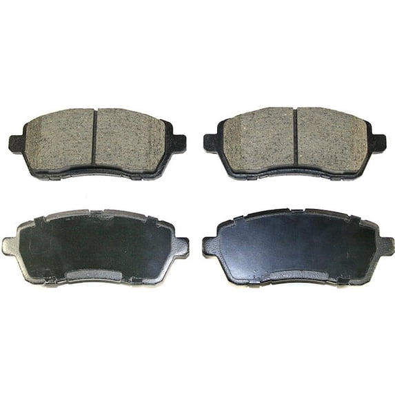 Front Brake Pad Set - Compatible with 2011 - 2019 Ford Fiesta 2012 2013 2014 2015 2016 2017 2018