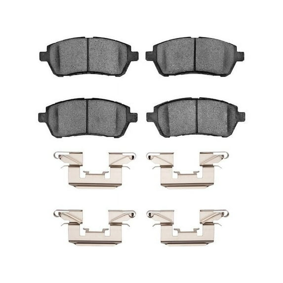 Front Brake Pad Set - Compatible with 2011 - 2019 Ford Fiesta 2012 2013 2014 2015 2016 2017 2018
