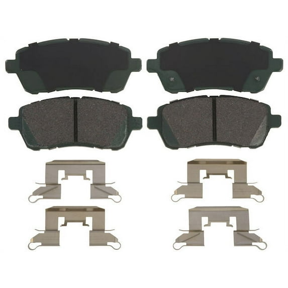 Front Brake Pad Set - Compatible with 2011 - 2019 Ford Fiesta 2012 2013 2014 2015 2016 2017 2018