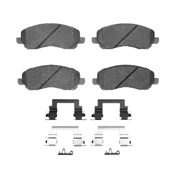 Front Brake Pad Set - Compatible with 2011 - 2022 Mitsubishi Outlander Sport 2012 2013 2014 2015 2016 2017 2018 2019 2020 2021