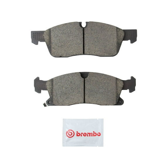 Front Brake Pad Set - Compatible with 2011 - 2023 Dodge Durango 2012 2013 2014 2015 2016 2017 2018 2019 2020 2021 2022