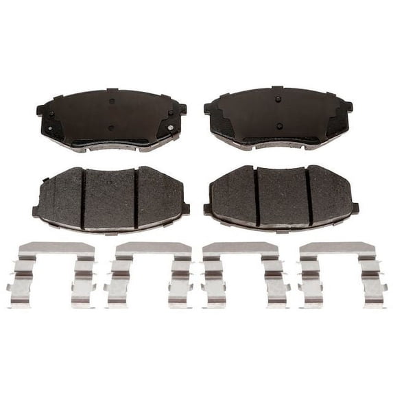 Front Brake Pad Set - Compatible with 2011 Kia Sportage FWD - Raybestos