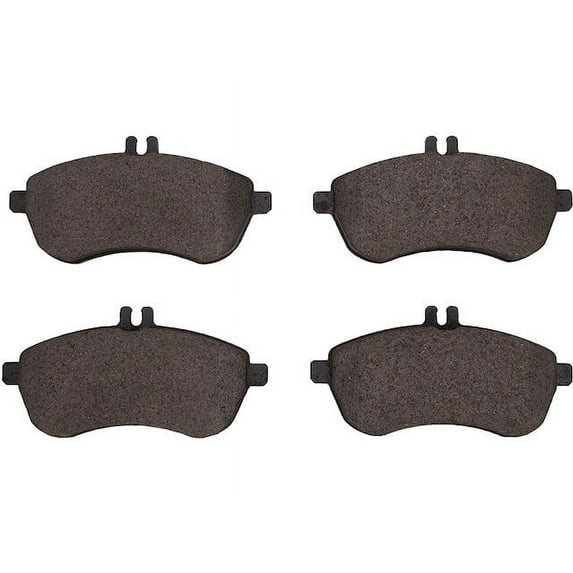 Front Brake Pad Set - Compatible with 2012 - 2015 Mercedes-Benz C250 2013 2014