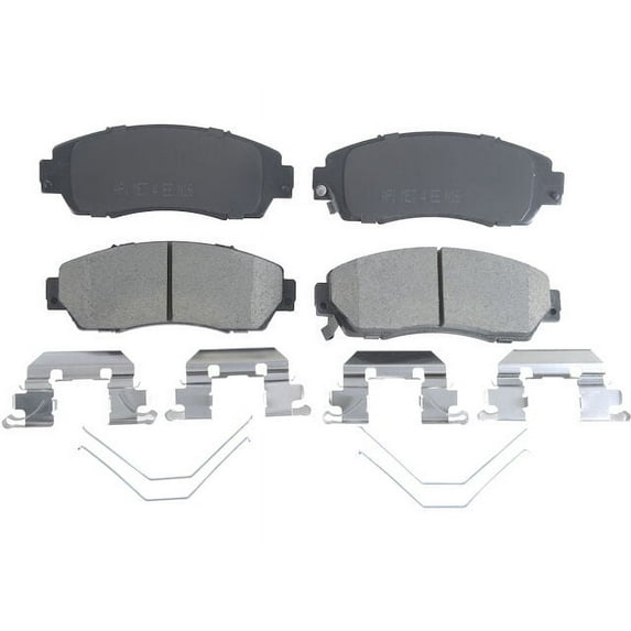 Front Brake Pad Set - Compatible with 2012 - 2016, 2021 - 2022 Honda CR-V AWD 2.0L 4-Cylinder 2013 2014 2015