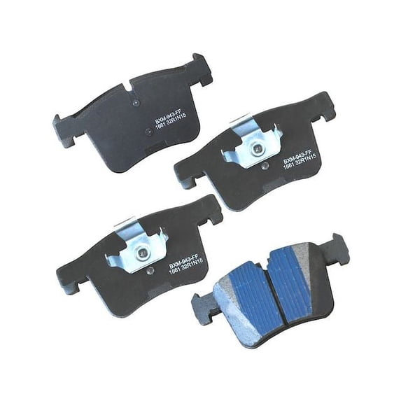 Front Brake Pad Set - Compatible with 2012 - 2016 BMW 328i 2.0L 4-Cylinder 2013 2014 2015