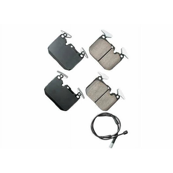 Front Brake Pad Set - Compatible with 2012 - 2016 BMW 328i Sedan 2013 2014 2015