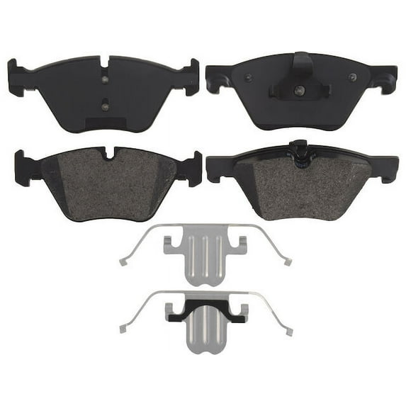 Front Brake Pad Set - Compatible with 2012 - 2016 BMW 528i xDrive 2013 2014 2015