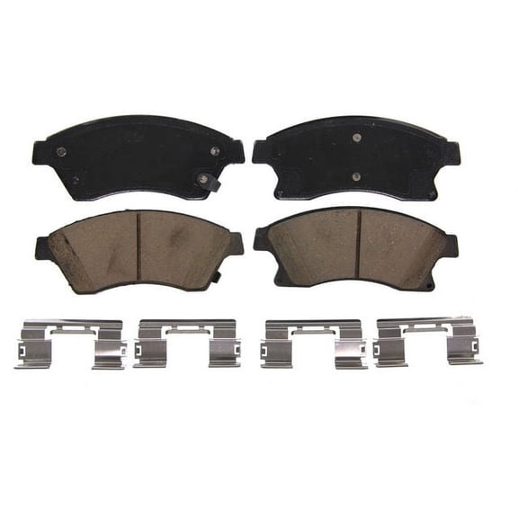 Front Brake Pad Set - Compatible with 2012 - 2017 Chevy Sonic 2013 2014 2015 2016
