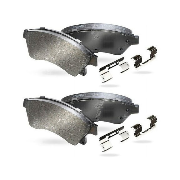 Front Brake Pad Set - Compatible with 2012 - 2017 Chevy Sonic 2013 2014 2015 2016