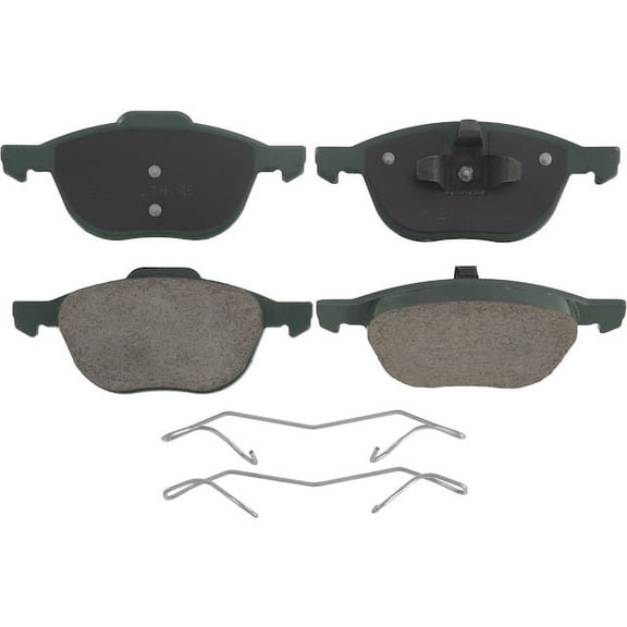 Front Brake Pad Set - Compatible with 2012 - 2018 Ford Focus 2013 2014 2015 2016 2017
