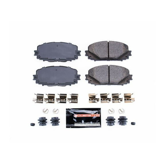 Front Brake Pad Set - Compatible with 2012 - 2018 Toyota Yaris 2013 2014 2015 2016 2017