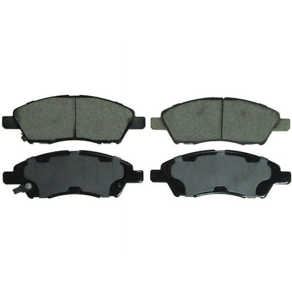 Front Brake Pad Set - Compatible with 2012 - 2019 Nissan Versa 2013 2014 2015 2016 2017 2018